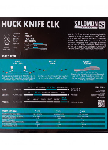Deska snowboardowa Salomon Huck Knife Classicks