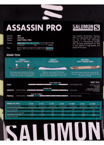 Deska snowboardowa Salomon Assassin Pro