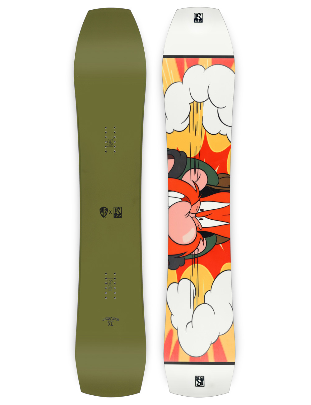 Deska snowboardowa Ride Warpig x Looney Tunes
