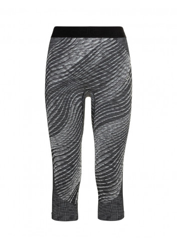 Damskie spodnie termoaktywne 3/4 ODLO Blackcomb Eco